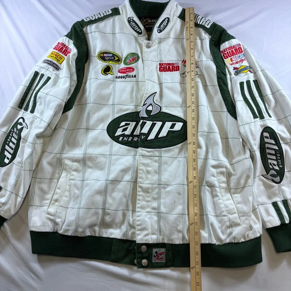 VTG Chase Authentics Dale Earnhardt Jr Amp Energy NASCAR Racing Jacket 2XLT